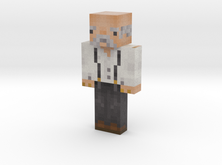 Old_Man_1 | Minecraft toy 3d printed