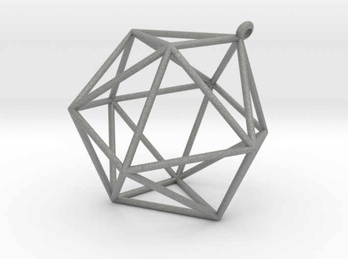 icosahedron ornament 3d printed
