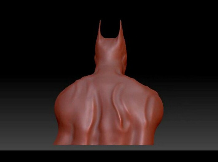 batman bust 3d printed 