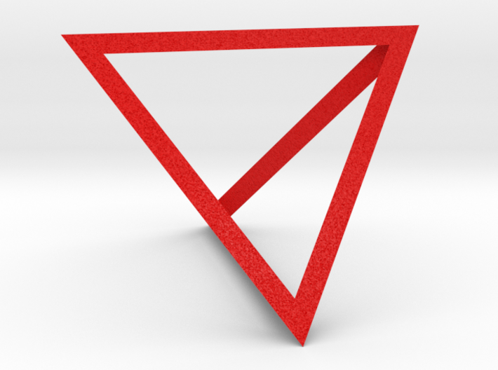 tetrahedron 3d printed