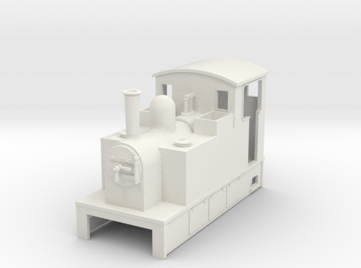 OO9 Cheap and Easy Tram Loco #1a 3d printed