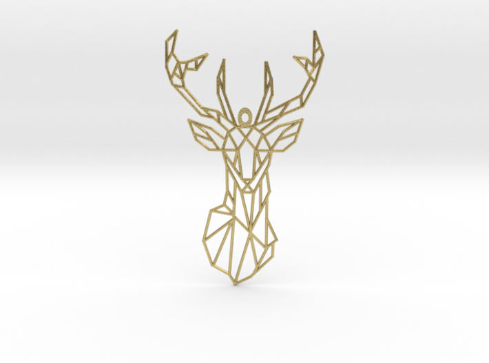 Pendant Deer 3d printed