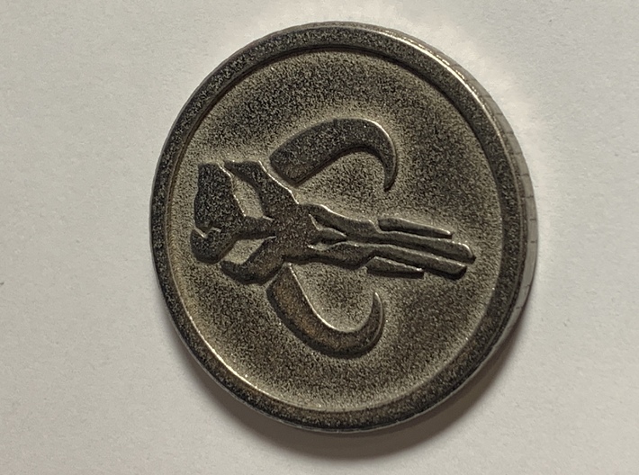 Mandalorian Coin (Sabacc) 3d printed