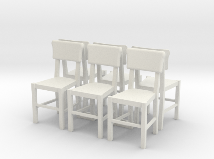 Set of Chairs 3d printed