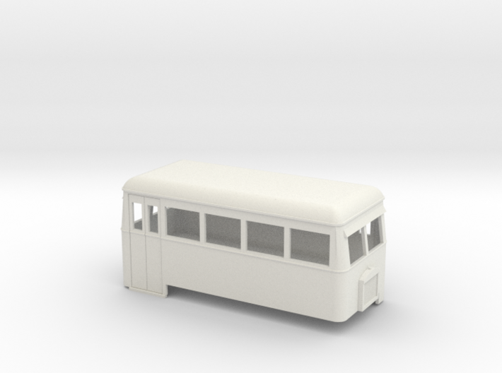 009 short double-ended railbus 3d printed