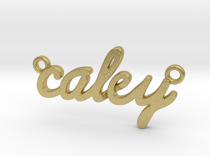Name Pendant - Caley 3d printed