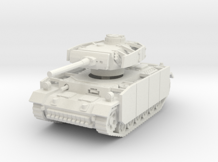 Panzer III M (schurzen) 1/87 3d printed
