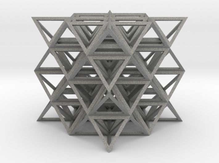 64 Tetrahedron made from 8 Stellated Octahedrons 3d printed