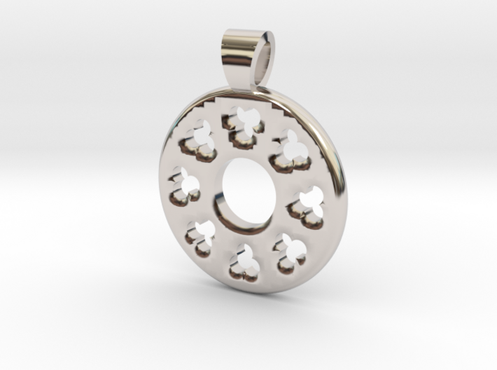 Rosette type 3 [pendant] 3d printed