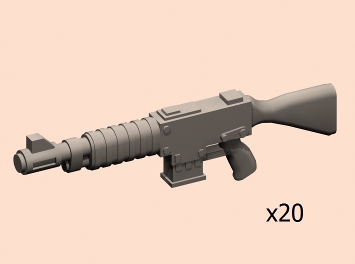 28mm M3 autoguns x20 3d printed