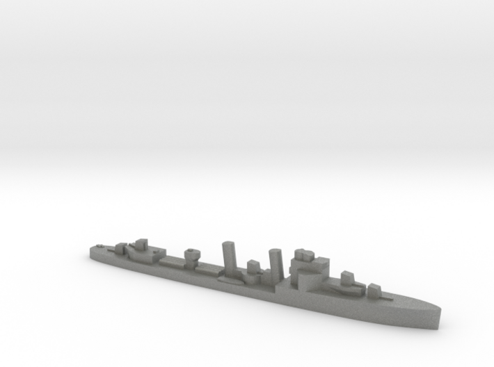 HMS Exmouth destroyer 1:4800 WW2 3d printed
