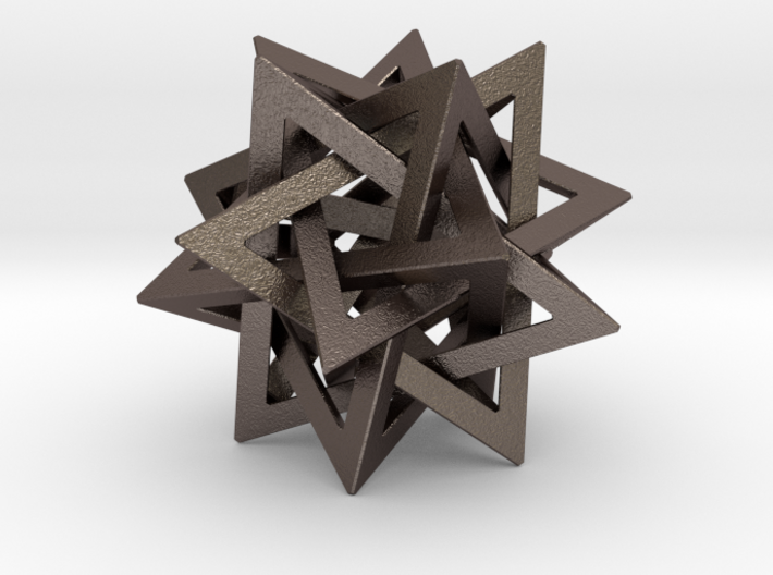 Tetrahedron 5 Star 2.4 diameter 3d printed