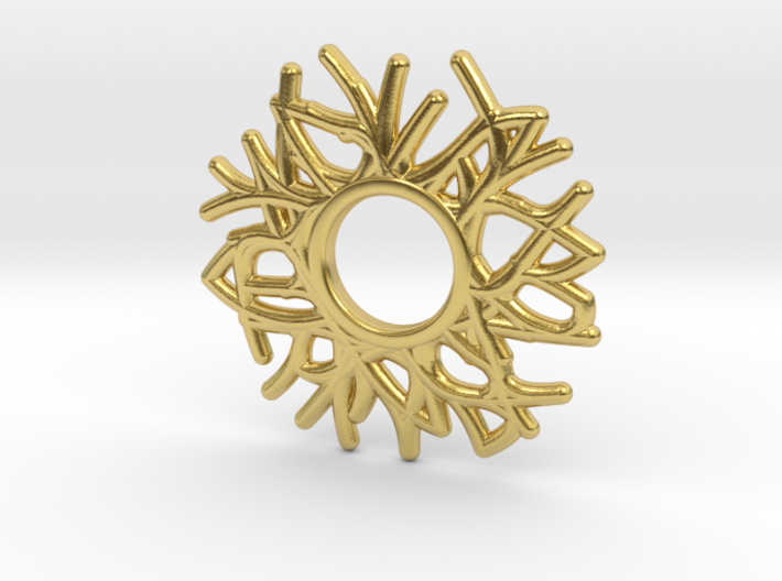 Star Pendant - Mini - Rooted Collection 3d printed