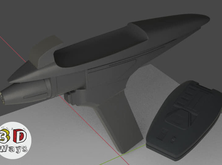 Star Trek III Phaser Search For Spock Pt 2 of 2 3d printed