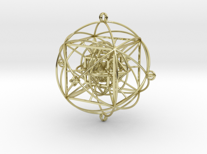 Unity Sphere (yin) 3d printed