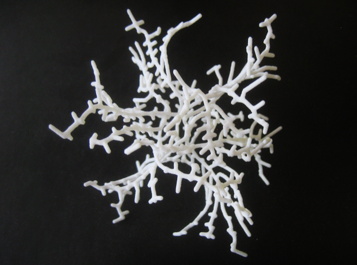 Gyroid Unit Cell Tree 3d printed