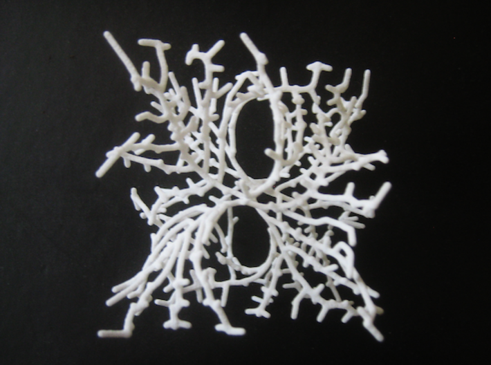 Gyroid Unit Cell Tree 3d printed 