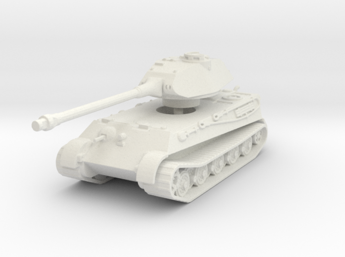 Tiger II P (no Skirts) 1/120 3d printed