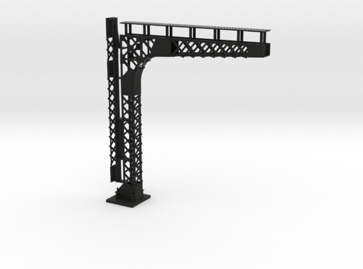 C&amp;O Standard Cantilevered Signal Bridge 3d printed