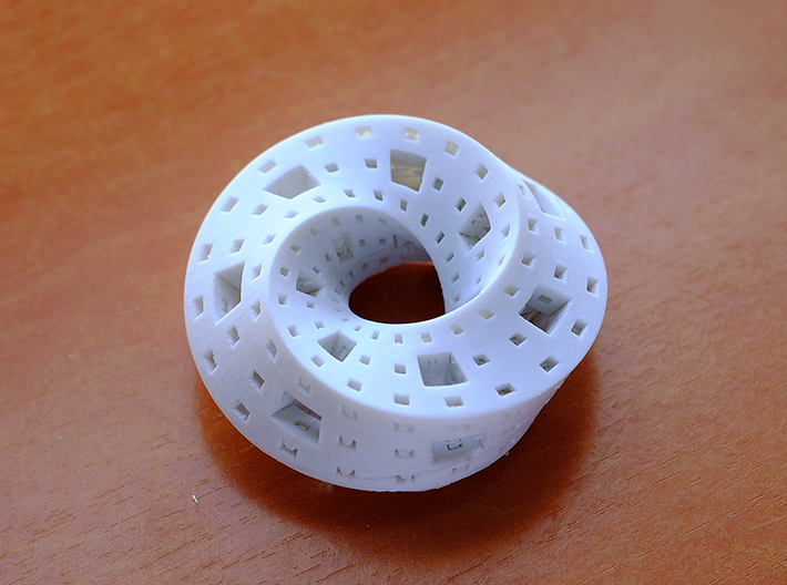 Menger Mobius 3d printed