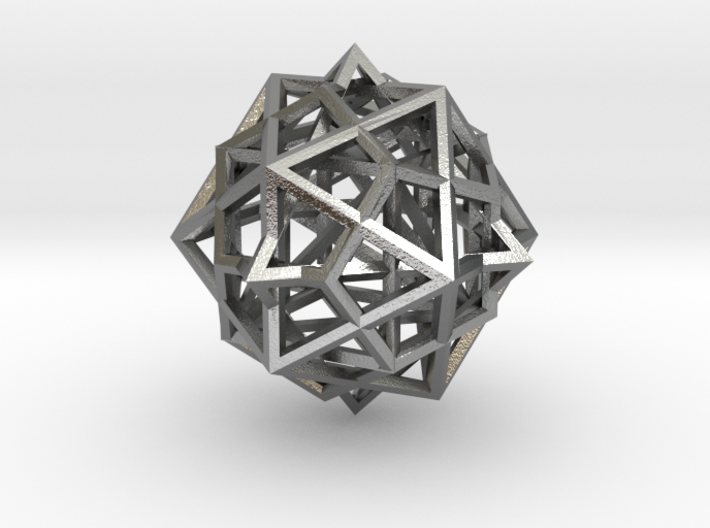 nested platonic solids - 3 cm 3d printed