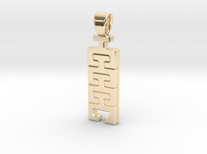 Stack [pendant] 3d printed