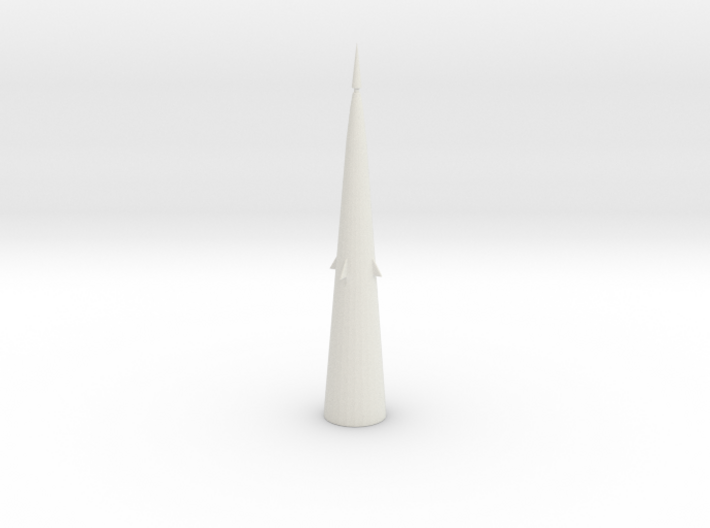 1/72 Scale Nike X Sprint Missile 3d printed