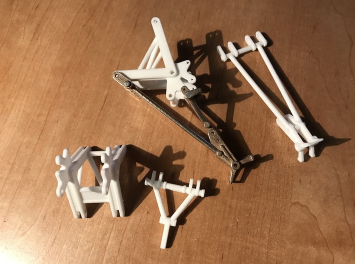 CC8800 runner top 3d printed original shapeways prints. files have been updated to improve assembly