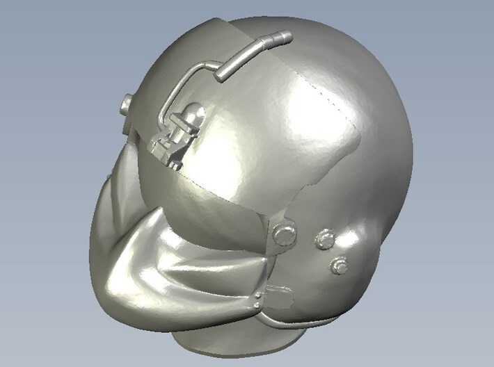 1/48 scale gunner HGU-56P helmet & shield head x15 3d printed 