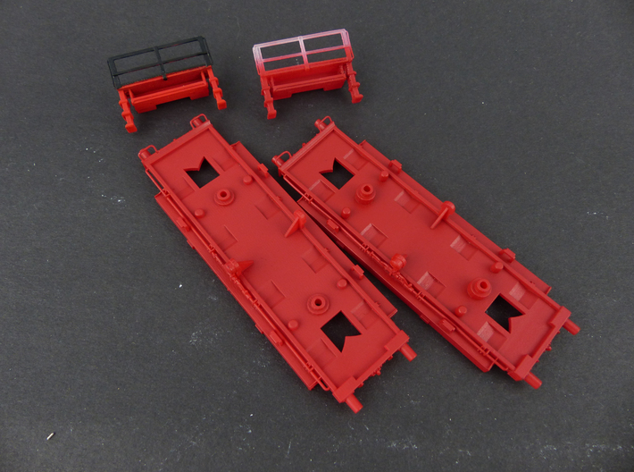 49570-Chassis-39-Speichenräder 3d printed coloring the chassis, bemalen des Fahrgestells