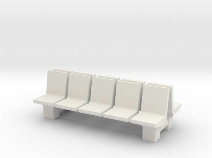 Platform Seats (x2) 1/56 3d printed
