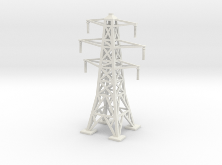 Transmission Tower 1/200 3d printed
