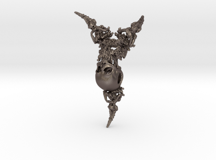 Skull Pendant | Devil Within 3d printed