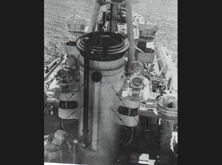1/96 USS Arizona BB39 Funnel SET 3d printed 