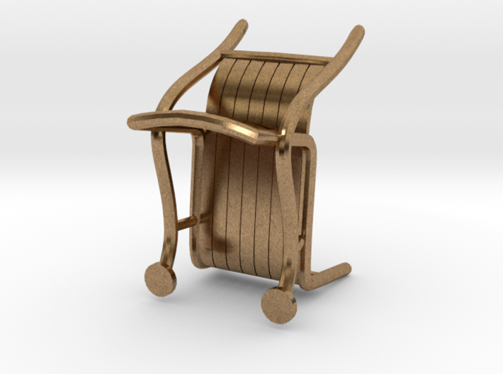 ThinkingMan Chair - 1/4&quot; Model 3d printed