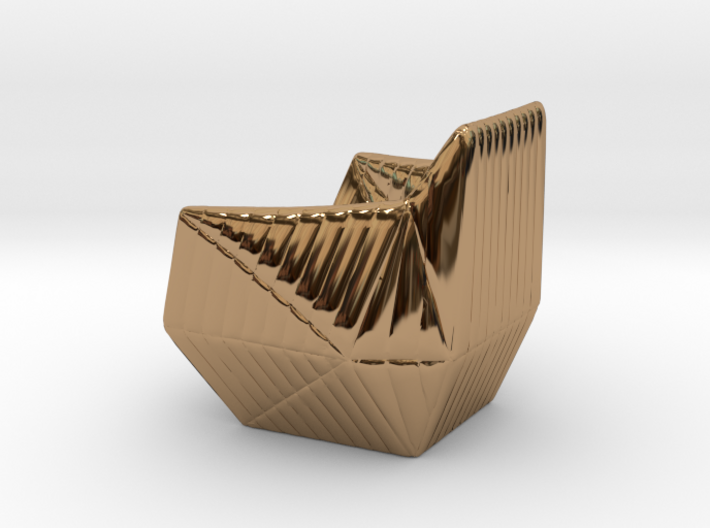 Facett-chair - 1/2&quot; Model 3d printed
