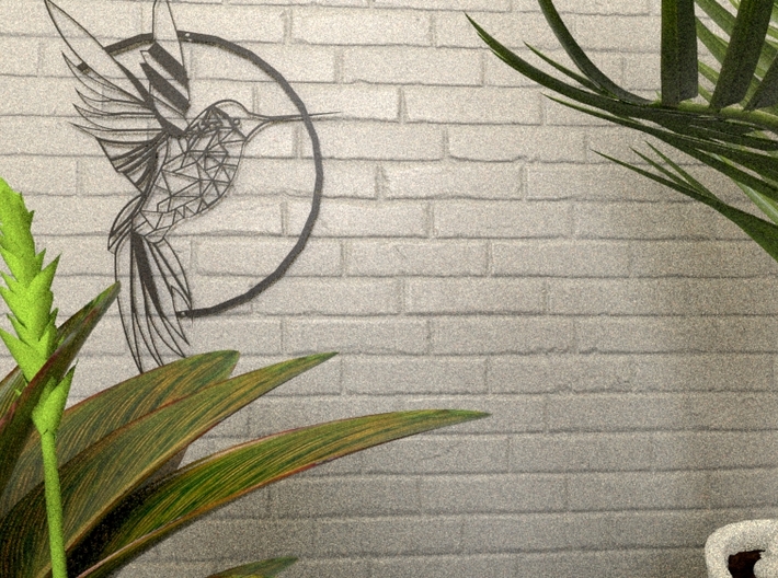 Bird Wall Art 3d printed 