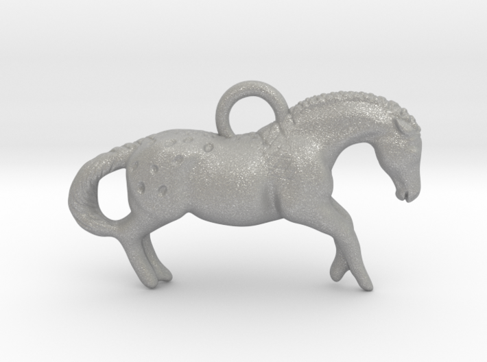 Tiny cave pony &quot;Vogelherd&quot; with ring 3d printed
