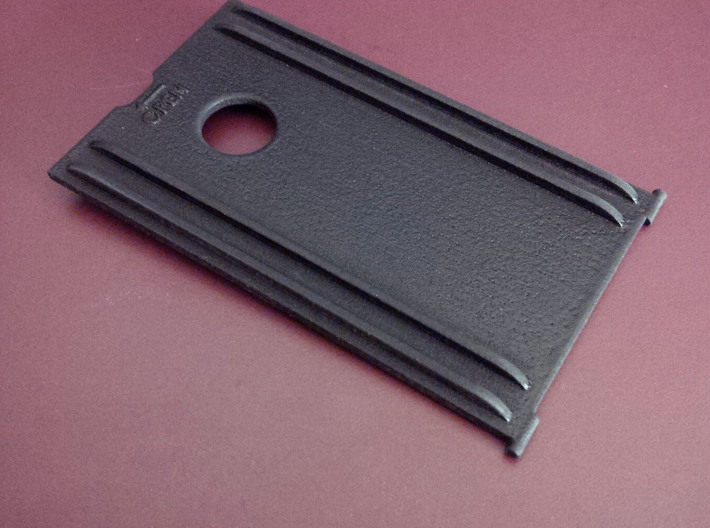 9.6v TYCO Fast Traxx Upgraded Battery Door Cover 3d printed Black Version Shown