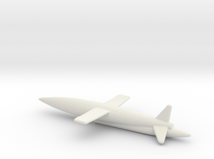 1/72 Scale Northrop drone aircraft patent 1969 3d printed
