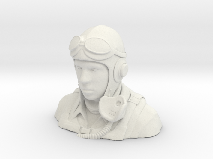 Warbird Pilot Figure 1/5 3d printed