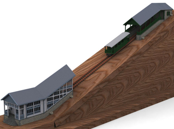 NfunMD11 - Mont Dore funicular 3d printed 