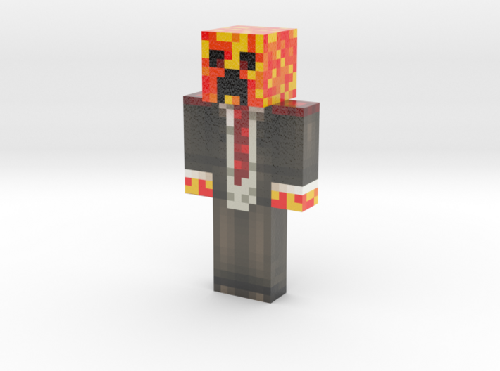 DoTheFlip open suit red shoulder | Minecraft toy 3d printed
