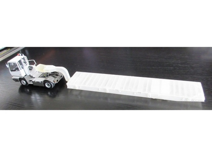 Rolltrailer-40'SWL-100t 3d printed Only the Rolltrailer sale ! RoRo tractor an gooseneck not included
