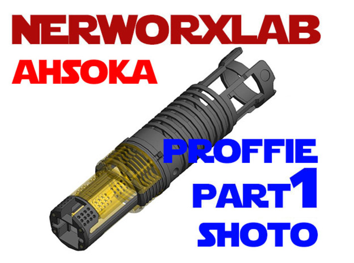 NWL Ahsoka - Shoto Chassis Part1 Proffie 3d printed