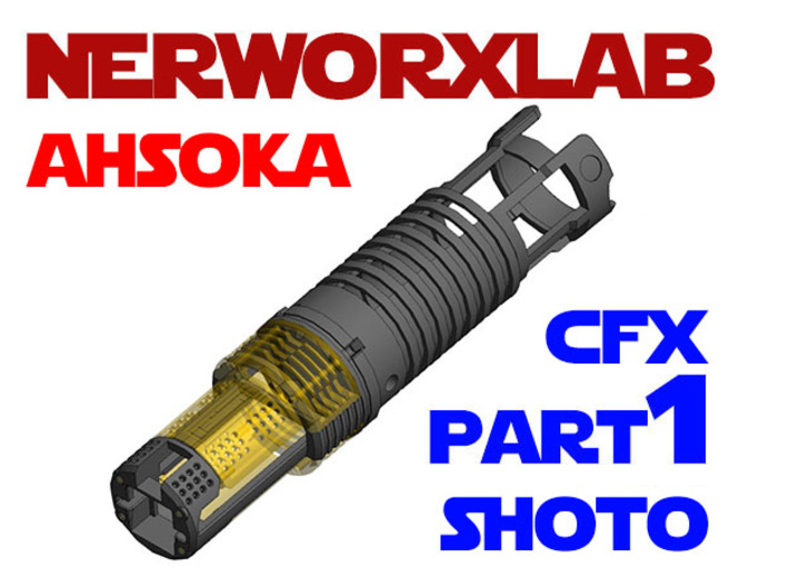 NWL Ahsoka - Shoto Chassis Part1 CFX 3d printed
