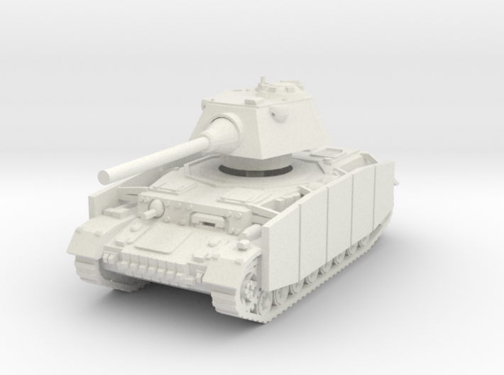 Panzer IV S (Schurzen) 1/72 3d printed