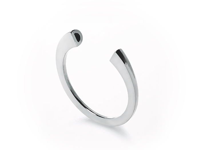 D Ring (slim) 3d printed