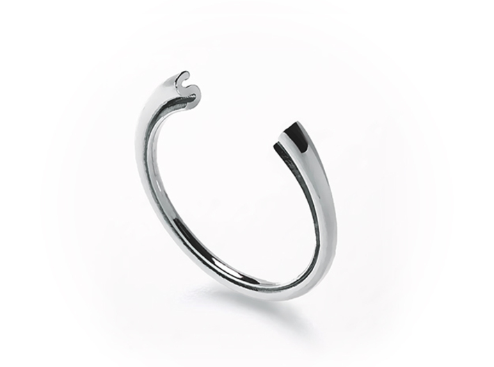 S Ring (slim) 3d printed 
