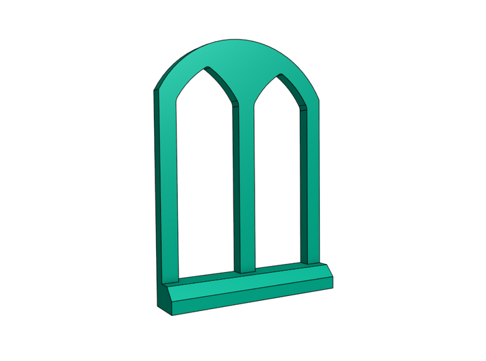 Thomas the Tank Engine Rounded Window 1 3d printed 